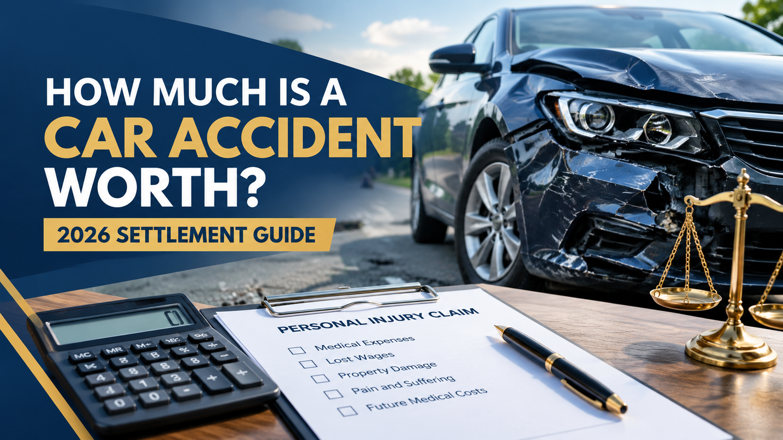 How much is a car accident worth in 2026
