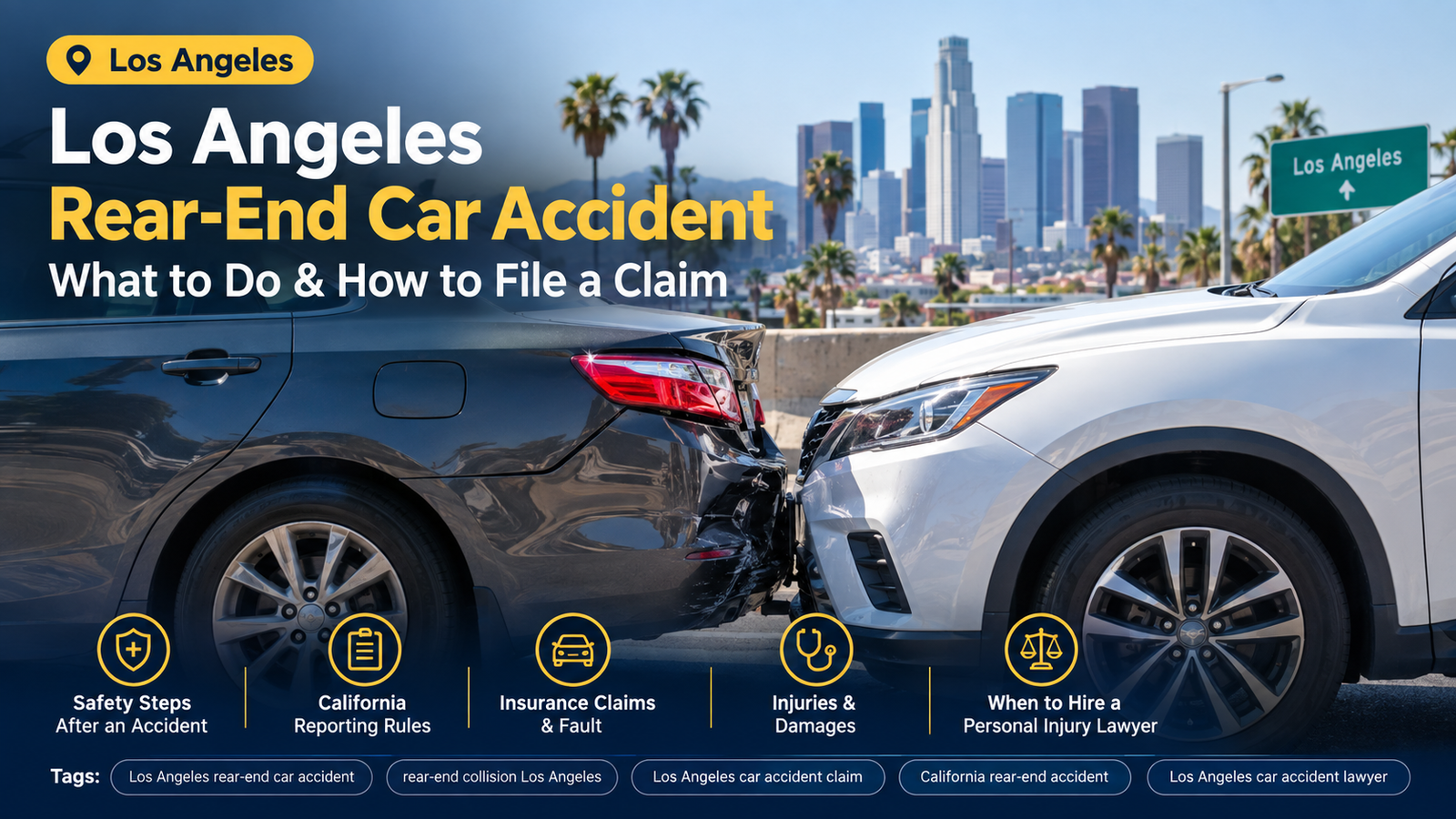 Los Angeles rear-end car accident and California injury claim